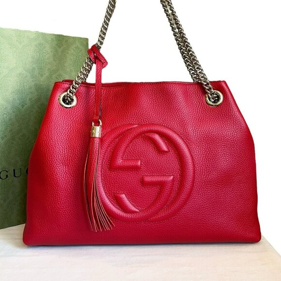 🔥Like NeW! Authentic Gucci SoHo Shoulder Bag - Picture 4 of 16